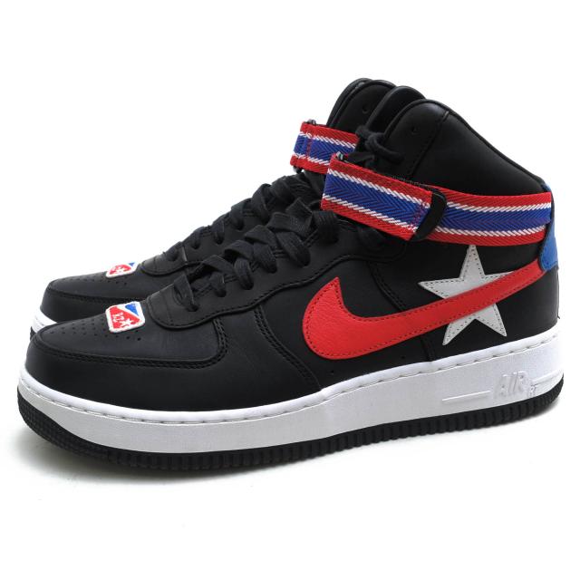 ○ナイキ NIKE リカルドティッシ RICCARDO TISCI ハイカットスニーカー AQ3366-001 AIR FORCE 1 HI RT エアフォース 1 ハイ メンズ 中古