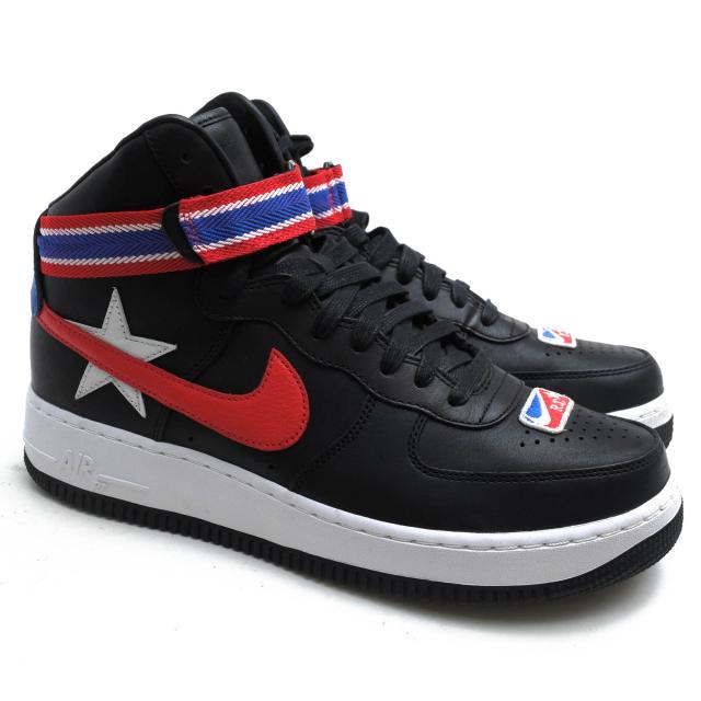 ○ナイキ NIKE リカルドティッシ RICCARDO TISCI ハイカットスニーカー AQ3366-001 AIR FORCE 1 HI RT エアフォース 1 ハイ メンズ 中古_1