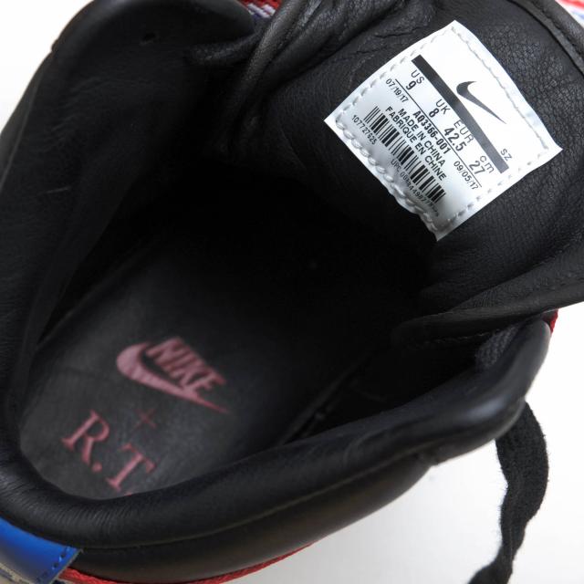 ○ナイキ NIKE リカルドティッシ RICCARDO TISCI ハイカットスニーカー AQ3366-001 AIR FORCE 1 HI RT エアフォース 1 ハイ メンズ 中古_6