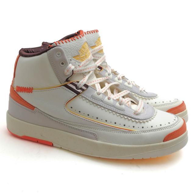○ナイキ NIKE MAISON CHATEAU ROUGE メゾン シャトー ルージュ ハイカットスニーカー DO5254-180 Air Jordan 2 High United Youth 中古