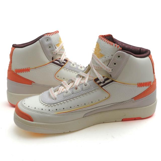 ○ナイキ NIKE MAISON CHATEAU ROUGE メゾン シャトー ルージュ ハイカットスニーカー DO5254-180 Air Jordan 2 High United Youth 中古