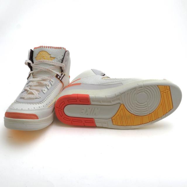 ○ナイキ NIKE MAISON CHATEAU ROUGE メゾン シャトー ルージュ ハイカットスニーカー DO5254-180 Air Jordan 2 High United Youth 中古