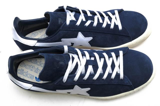 ○アディダス adidas A BATHING APE Originals ローカットスニーカー ID4770 Campus 80s College Navy スリーストライプス メンズ 中古_4
