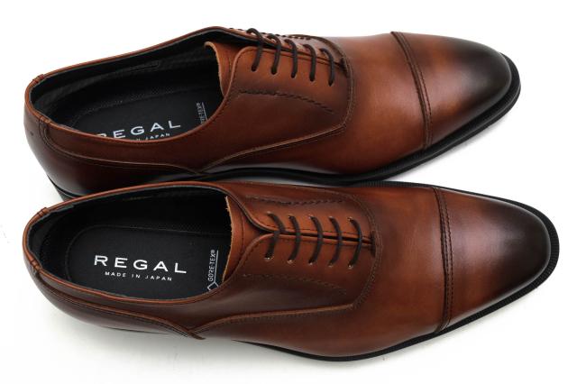 ○リーガル REGAL 牛革 GORE-TEX ゴアテックス ビジネスシューズ 35HR