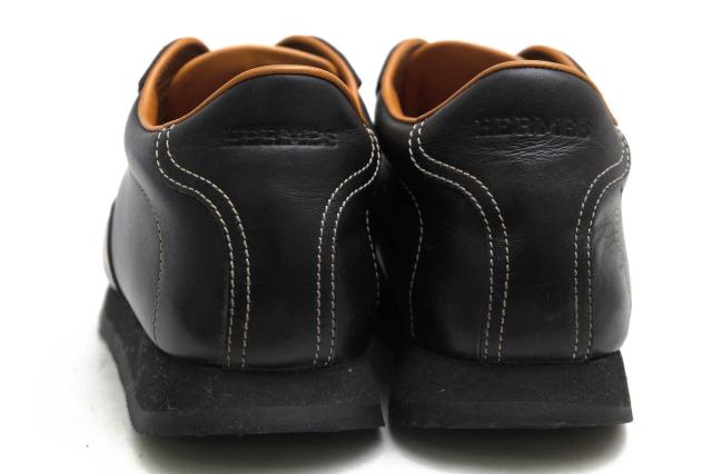 ○エルメス HERMES 牛革 カーフ ローカットスニーカー Quick クイック Hロゴ 定番 レディース 【中古】 中古_3