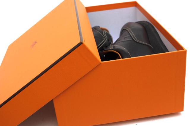 ○エルメス HERMES 牛革 カーフ ローカットスニーカー Quick クイック Hロゴ 定番 レディース 【中古】 中古_8