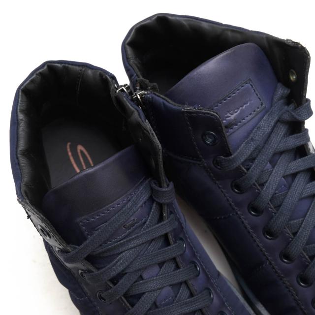 ○サントーニ Santoni ハイカットスニーカー MBGU20508CABRRPPU60 迷彩・カモフラージュ柄 メンズ 【中古】 中古_4