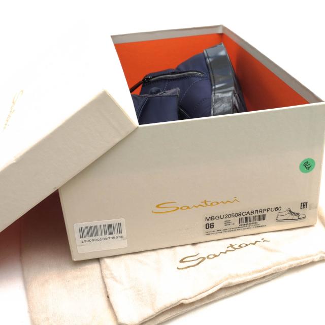○サントーニ Santoni ハイカットスニーカー MBGU20508CABRRPPU60 迷彩・カモフラージュ柄 メンズ 【中古】 中古_7