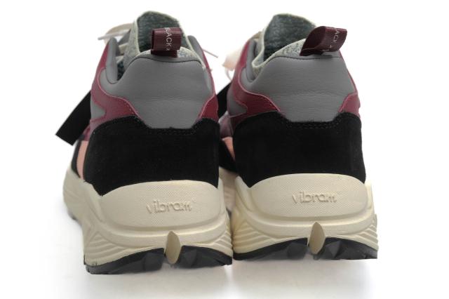 ○ブランドブラック BRANDBLACK MAISON KITSUNE メゾン キツネ コラボモデル ローカットスニーカー KWA-38520 The AURA Vibramソー 中古_3