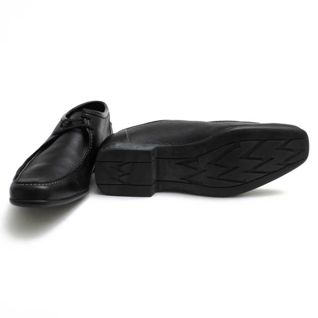 ○ジェイエムウエストン J.M.WESTON 牛革 カーフ ビジネスシューズ 640 demi bottillon sur semelle souple en gomme モックトゥ   中古