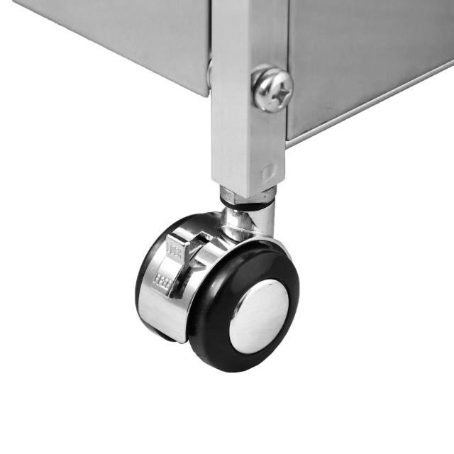 レンジ台 ステンレスレンジラック ミドル 3分別ペール 2個口 （ キャスター付き 2口コンセント付き ゴミ箱 レンジラック レンジ上ラック キッチンラック 食器棚 キッチンワゴン キッチンストッカー 日本製 60幅 スライド 家電ラック ）の通販は