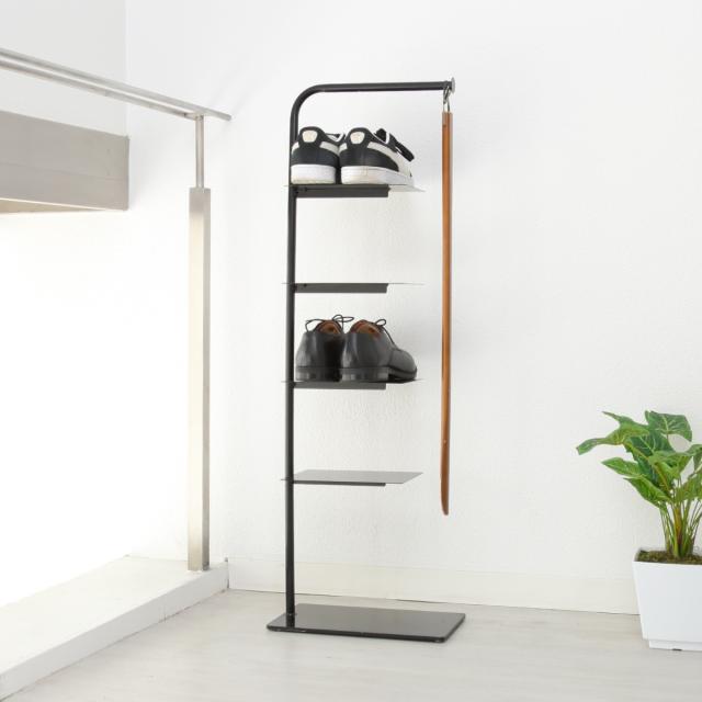 シューズラック Stack rack 5段 （ シューズ ラック 靴収納 玄関収納