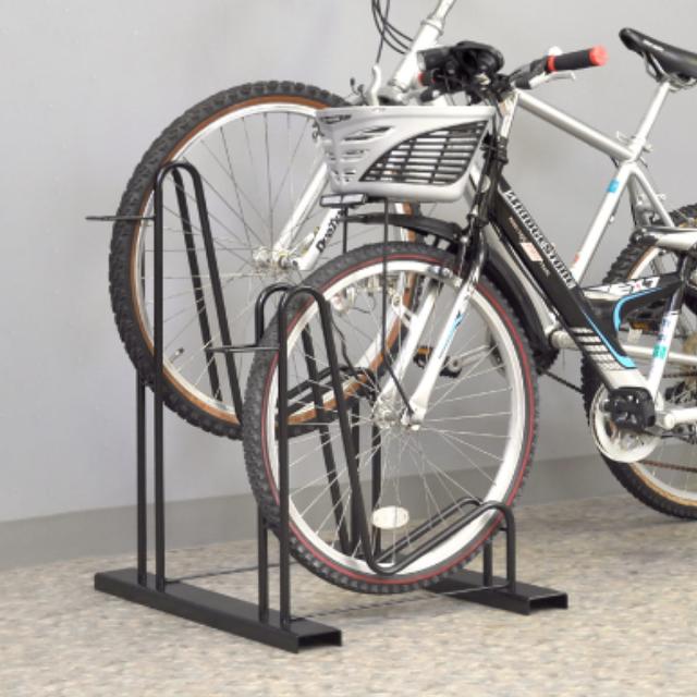 自転車ラック 2台用 スタンド不要 （ 自転車用 収納 ラック 自転車スタンド 日本製 メンテナンススタンド 省スペース 自転車立て 転倒防止 ）