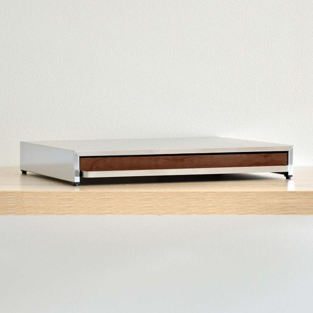 レンジラック オーブンレンジラック 天然木 木目 （ レンジ下ラック 家電ラック スライドトレー 幅45cm 家電下ラック キッチンラック 家電下スライドトレー 電子レンジ下 電子レンジ下ラック ）_13