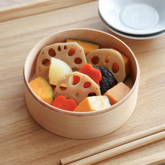 わっぱ弁当 700ml 電子レンジ 食洗機 対応 ナノコート （ 弁当箱 わっぱ弁当箱 ランチボックス レンジ対応 食洗機対応 日本製 天然木 レンジOK 食洗機OK 曲げわっぱ お弁当 弁当 一段 仕切り付き ランチバンド付き 大人 ）_15