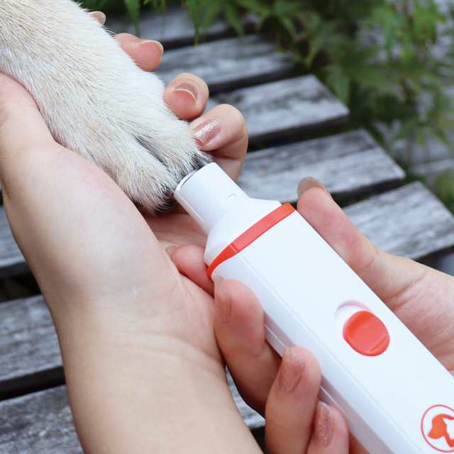 爪切り ペット用 電動爪トリマー （ 犬用 猫用 爪やすり 爪削り 電動 コードレス 電池式 電動爪やすり 電動爪削り 爪トリマー 小型犬  中の通販はau PAY マーケット インテリアパレット au PAY マーケット－通販サイト