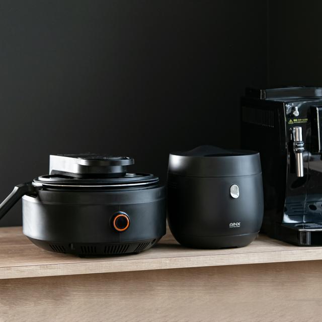 自動調理器 AINX Smart Auto Cooker （ 電気調理 自動調理 鍋 オートクッカー 簡単 便利 料理 調理 家電 3.5L 炒める 煮込む 蒸す カレー パスタ デザート 低温調理 揚げ物 温め直し ）