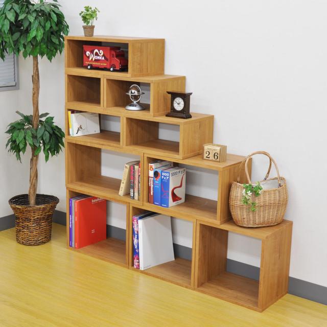 オープンラックシステム 幅45×奥行30×高さ20cm 組合せ自由 工具不要