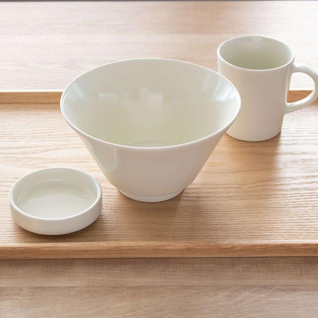 食器セット ボウル マグカップ 小皿 シエル 磁器 美濃焼 （ カフェ