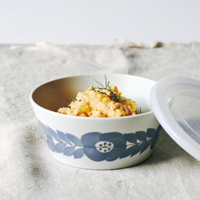 保存容器 480ml ブロッサム レンジパック M （ 陶器 美濃焼 密閉 電子