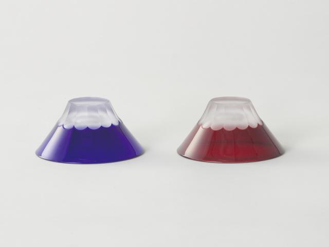 杯 富士江戸切子 （ 60ml 2個セット ガラス お猪口 おちょこ 御猪口 ぐい呑み 酒器 酒 日本酒 日本製 ペアセット 富士山モチーフ 伝統工芸 おしゃれ 上品 高級感 和モダン 縁起物 ）_3