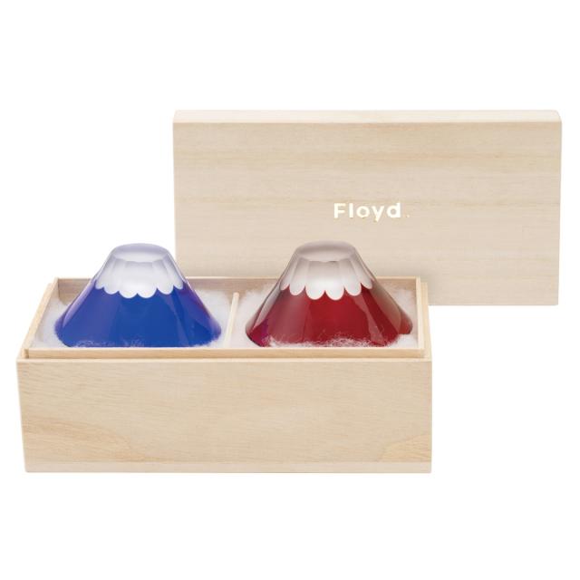 杯 富士江戸切子 （ 60ml 2個セット ガラス お猪口 おちょこ 御猪口 ぐい呑み 酒器 酒 日本酒 日本製 ペアセット 富士山モチーフ 伝統工芸 おしゃれ 上品 高級感 和モダン 縁起物 ）