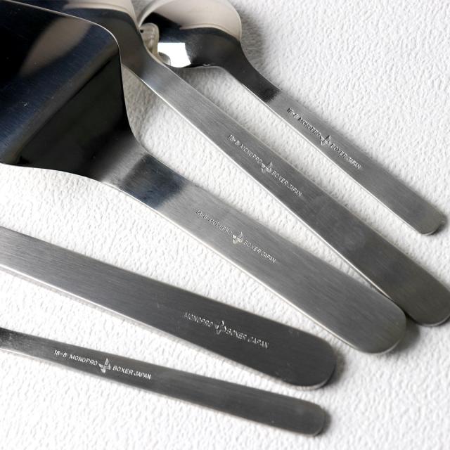MONOPRO + BOXER 工房アイザワ　カトラリー12本セット　ホワイト 工房アイザワ モノプロ+BOXER ケーキサーバー （ aizawa 日本製