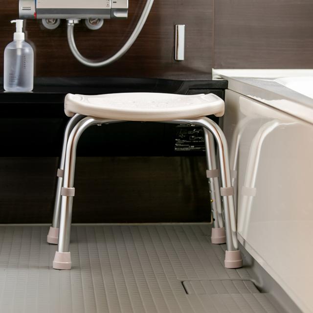 入浴補助シャワーチェア(中古) シャワーチェア 背無し 補助椅子 安寿 介護用 入浴補助 浴室