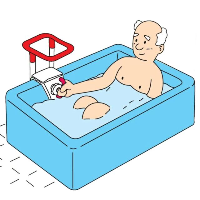 介護　手摺り　安寿 手すり 浴室用 伸縮式 安寿 介護用品 （ お風呂用手すり 入浴用