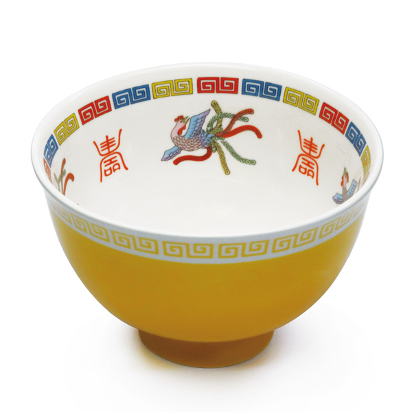 龍と鳳凰と蝙蝠の美しいデザイン セット 器 中華 ラーメン鉢 丼 レトロ 手描き 龍と鳳凰と蝙蝠の美しいデザイン セット 器 中華 ラーメン鉢 丼