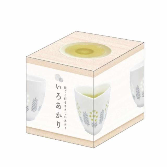 湯呑み 200ml 透かし彫り いろあかり 磁器 （ 食洗機対応 電子レンジ対応 湯のみ 湯飲み ゆのみ コップ カップ 花柄 フラワー 蛍手 ナチュラル プレゼント ギフト 箱入り 母の日 おしゃれ ） 湯呑み
