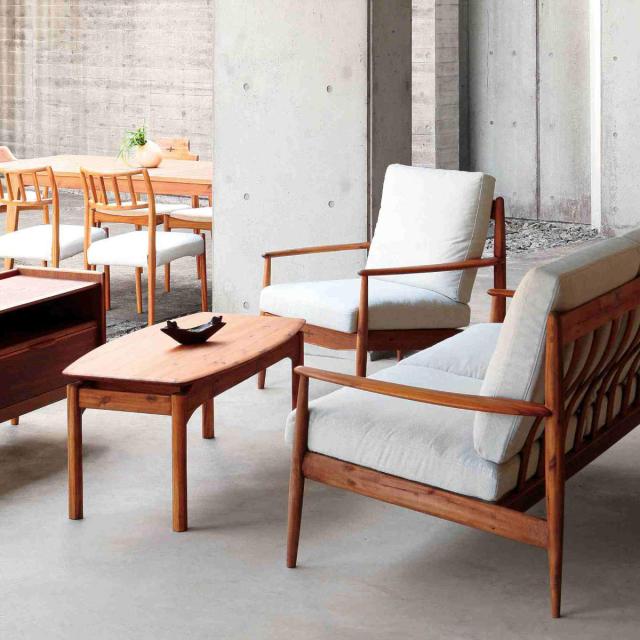 リビングテーブル 幅106cm センターテーブル EDDA （ 開梱設置 エッダ