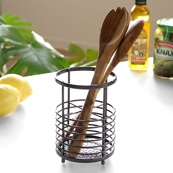 キッチンツールスタンド 防サビwコート カトラリースタンド Pose ポゼ ツールホルダー ツールスタンド キッチンツール立て キッチンツの通販はau Pay マーケット リビングート