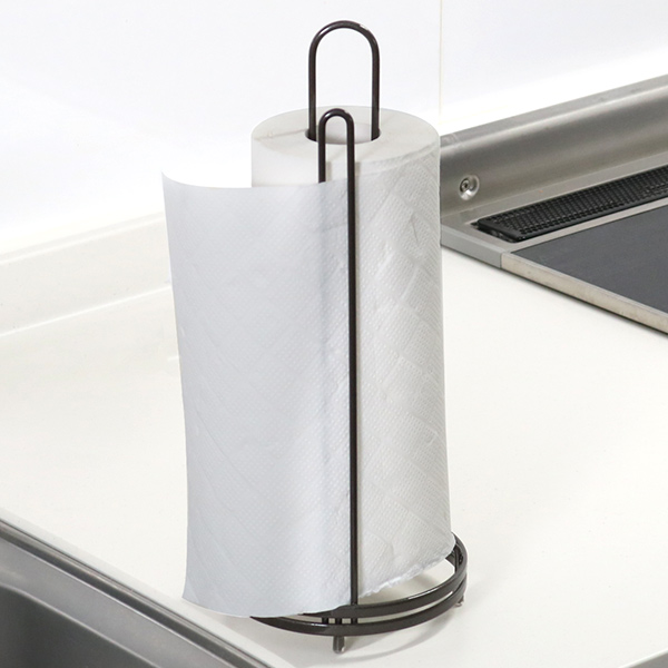 ペーパースタンド 防サビwコート キッチンペーパーホルダー Pose ポゼ ペーパーホルダー キッチンペーパー 大判サイズ対応 キッチンペの通販はau Pay マーケット リビングート