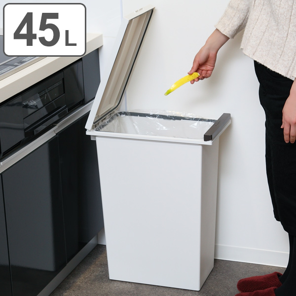 ゴミ箱 密閉プッシュペール 45l 防臭 プッシュ ふた付き ごみ箱 キッチン ダストボックス スリム 45リットル プッシュ式 臭わない 生の通販はau Pay マーケット リビングート