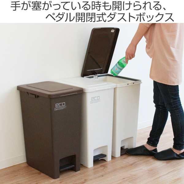 ゴミ箱 45l ペダル ふた付き 分別 ごみ箱 シンプル ダストボックス キッチン フタ付き ペール 45リットル 分別ごみ箱 分別ゴミ箱 袋 の通販はau Pay マーケット リビングート