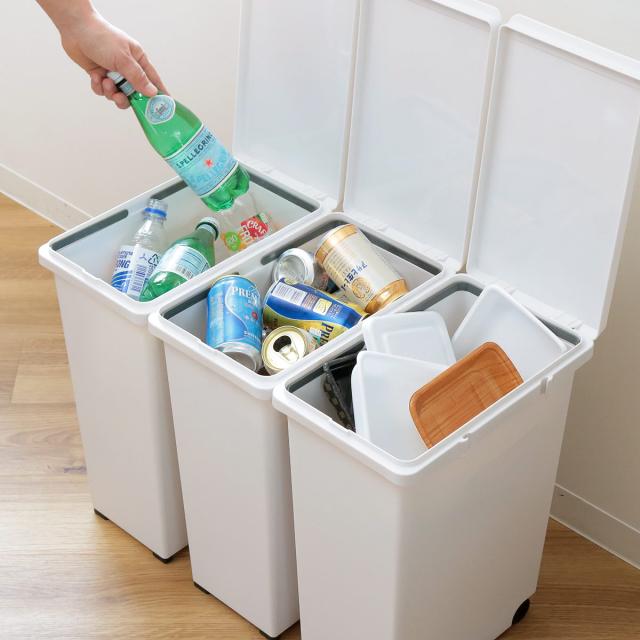 ゴミ箱 おしゃれ ふた付き スリム ゴミ箱 おしゃれ 60L ゴミ箱 分別 楽天市場】ゴミ箱 分別 2段 おしゃれ 蓋つき 60リットル スリム