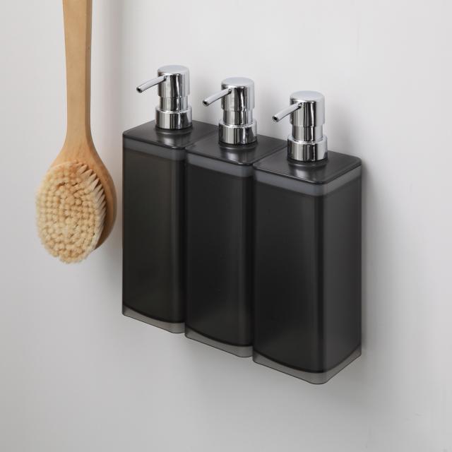 ディスペンサー 壁掛け マグネット 650ml 3本セット （ シャンプー