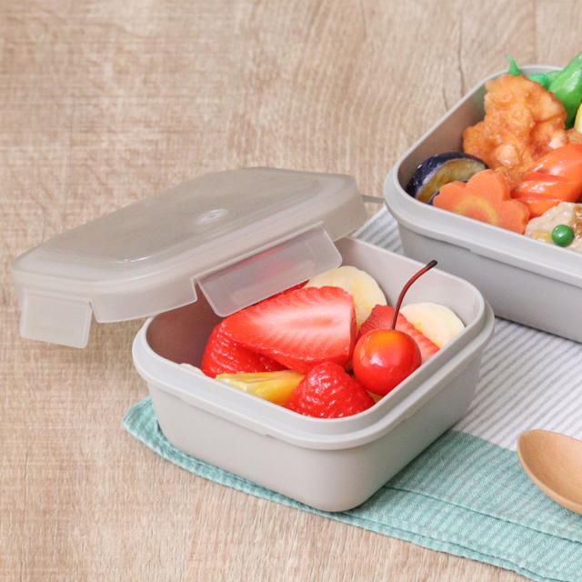 弁当箱 280ml ランタス 1段 パッキン一体型 （ デザートケース