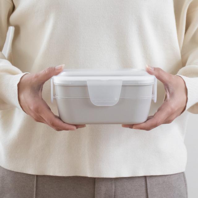 お弁当箱 2段 600ml パッキン一体型 ランタス （ 弁当箱 ランチ