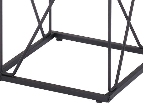 サイドテーブル 高さ55.5cm Mortero モルテロ コンクリート柄 高級感 スチール 収納 テーブル （ ソファサイド ベッドサイド コーヒーテーブル ミニテーブル ソファテーブル ナイトテーブル ベッドサイドテーブル おしゃれ ）_6
