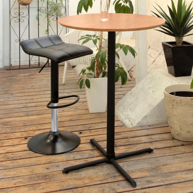 カウンターチェア 座面高59〜80cm 背低タイプ ミスト （ チェア バーチェア ハイチェア 背もたれ付き 椅子 レザー調 ダイニング カウンター 昇降 チェアー いす 高さ調節可能 フットレスト 360度回転 シンプル おしゃれ ）_10