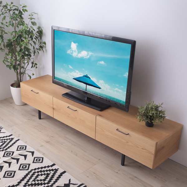 テレビ台 ローボード 日本製 シンプルデザイン 幅200cm ( 送料無料 テレビボード TV台 AVラック テレビラック 国産 TVボード AVボード T|au PAY マーケット