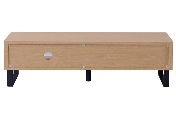 テレビ台 ローボード 木目調 シンプルデザイン スチール脚 幅120cm （ テレビボード テレビラック TV台 TVボード TVラック ロータイプ ラック 木製ボード 脚付き リビング収納 木目 モダン シンプル 120cm 幅120 ）_11