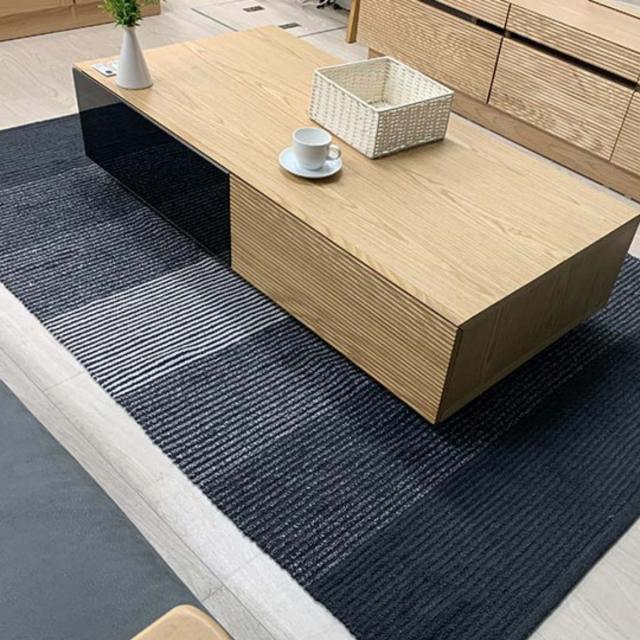 ラグ ストライプ ラグマット 170×230cm （ ラグマット カーペット 絨毯 マット コットン100％ 肌に優しい 子ども お年寄り 天然素材 ホットカーペット対応 床暖対応 おしゃれ 北欧風 インテリアマット ）_6