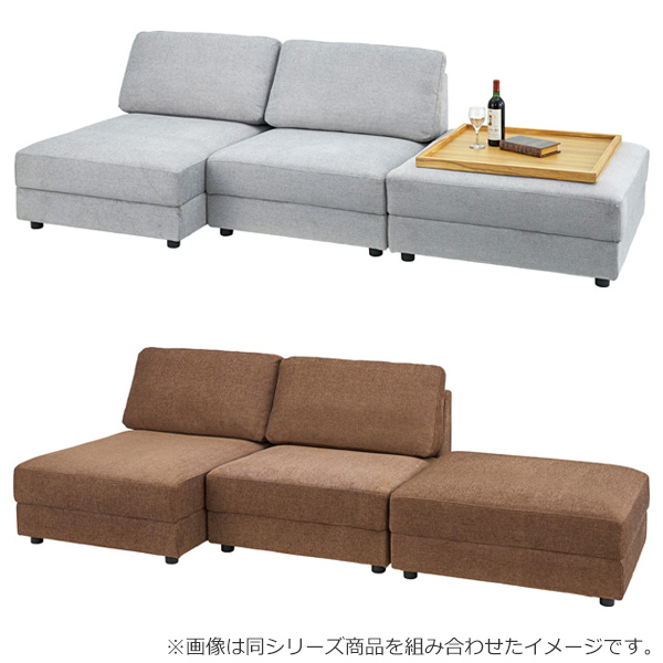 ソファ 奥行123cm 1人掛け イーズ ファブリック ローソファー ソファー ソファ 1人（ 一人掛け フロアソファ リビングソファ ワイドサイズ チェアー いす チェア 北欧 リビング 肘掛けなし おしゃれ 布製 ）_3