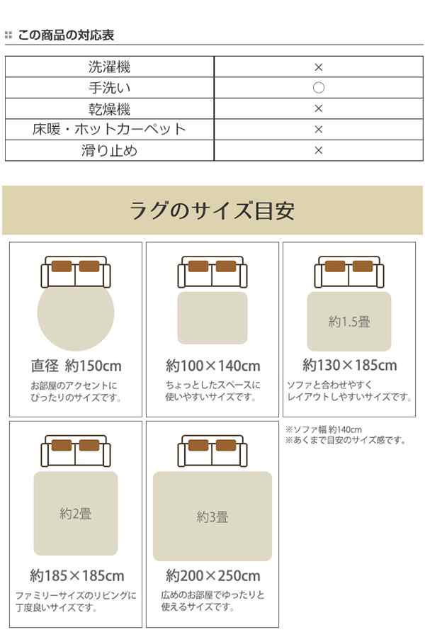 ラグ カーペット 90 130cm ラグマット 絨毯 マット リバーシブル 手洗い 洗える 丈夫 収納袋付き オリジナルバッグ付き お手入れ 簡の通販はau Pay マーケット お弁当グッズのカラフルbox