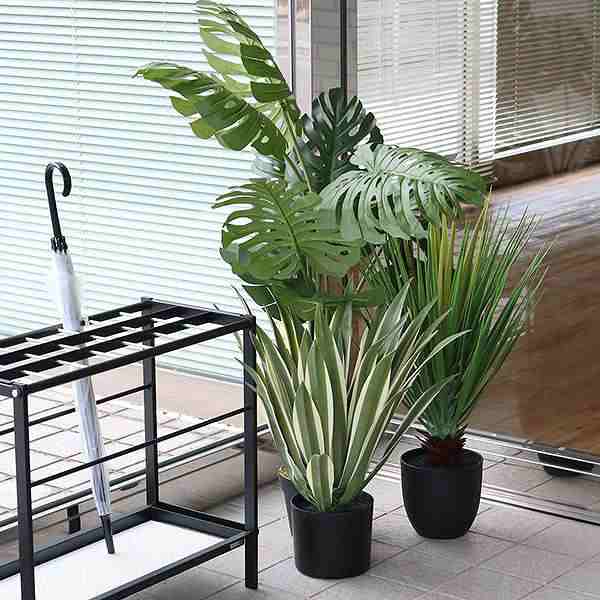 人工観葉植物 ミニパイナップル 67cm フェイクグリーン 造花 観葉植物 フェイク 人工植物 アートグリーン 緑 グリーン 癒し リラックの通販はau Pay マーケット リビングート