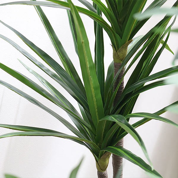 人工観葉植物 ドラセナ 84cm フェイクグリーン 造花 （ 観葉植物 フェイク 人工植物 アートグリーン 緑 グリーン 癒し リラックス 植木 樹木 人工 枯れない 水やり不要 簡単 おしゃれ インテリア 飾り プランター ）_5