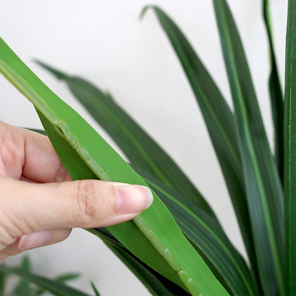 人工観葉植物 ドラセナ 84cm フェイクグリーン 造花 （ 観葉植物 フェイク 人工植物 アートグリーン 緑 グリーン 癒し リラックス 植木 樹木 人工 枯れない 水やり不要 簡単 おしゃれ インテリア 飾り プランター ）_6